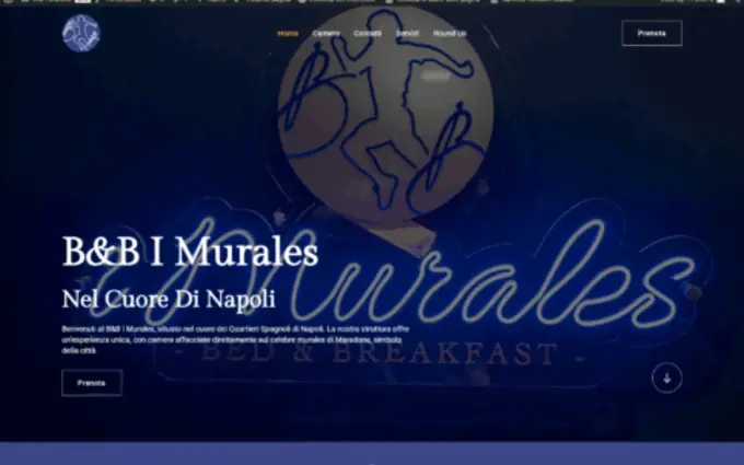 Homepage del B&B I Murales nei Quartieri Spagnoli
