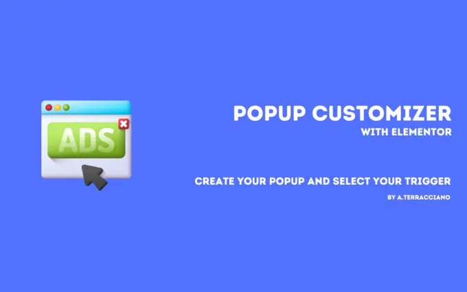 Banner del plugin PopUp Customizer su WordPress.org